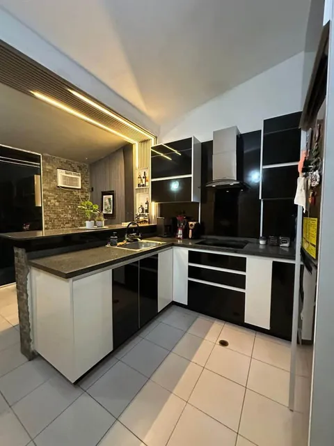 Sala de la casa en El Amanecer